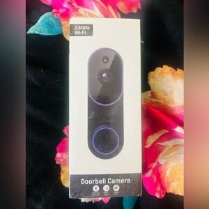 Wi-Fi Doorbell Camera in Black